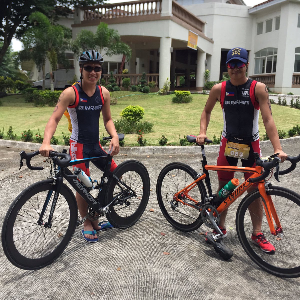 patrickishere's tweet photo. Podiim finish in today's Turbo Sprint Triathlon race in Riviera Golf club. 3rd place baby! Thank you Lord for the strength! #TeamRunshift https://t.co/tFD78iqYhM
