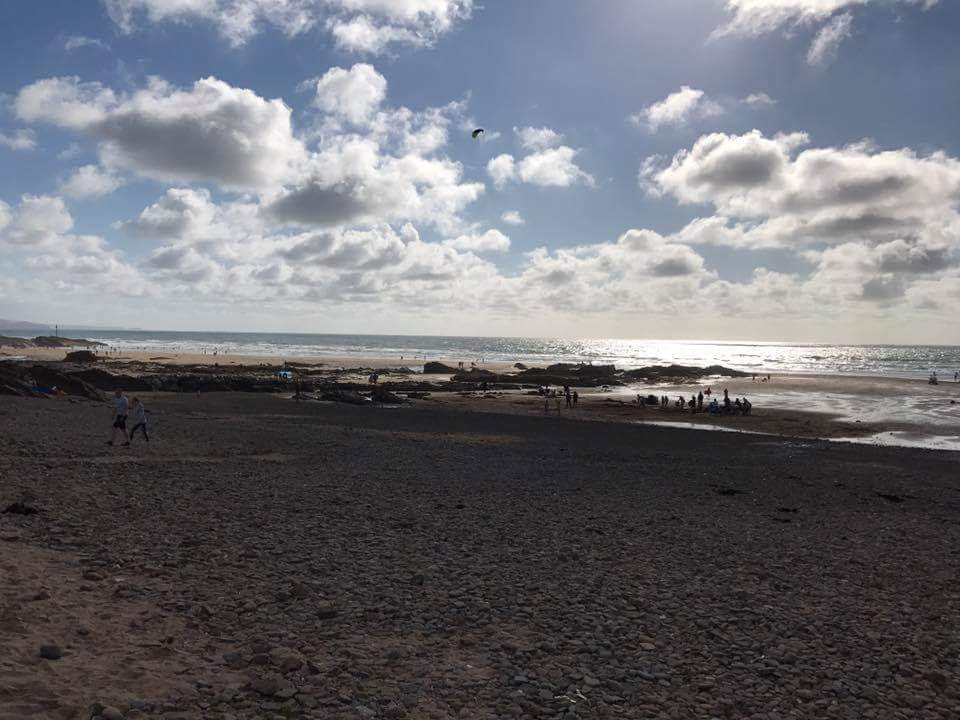 On holiday on south coast in Bude in caravan,but  like our 2nd home with all the racing😋next 4 me British Talent Cup N then S/teens🏁8⃣8⃣🏁