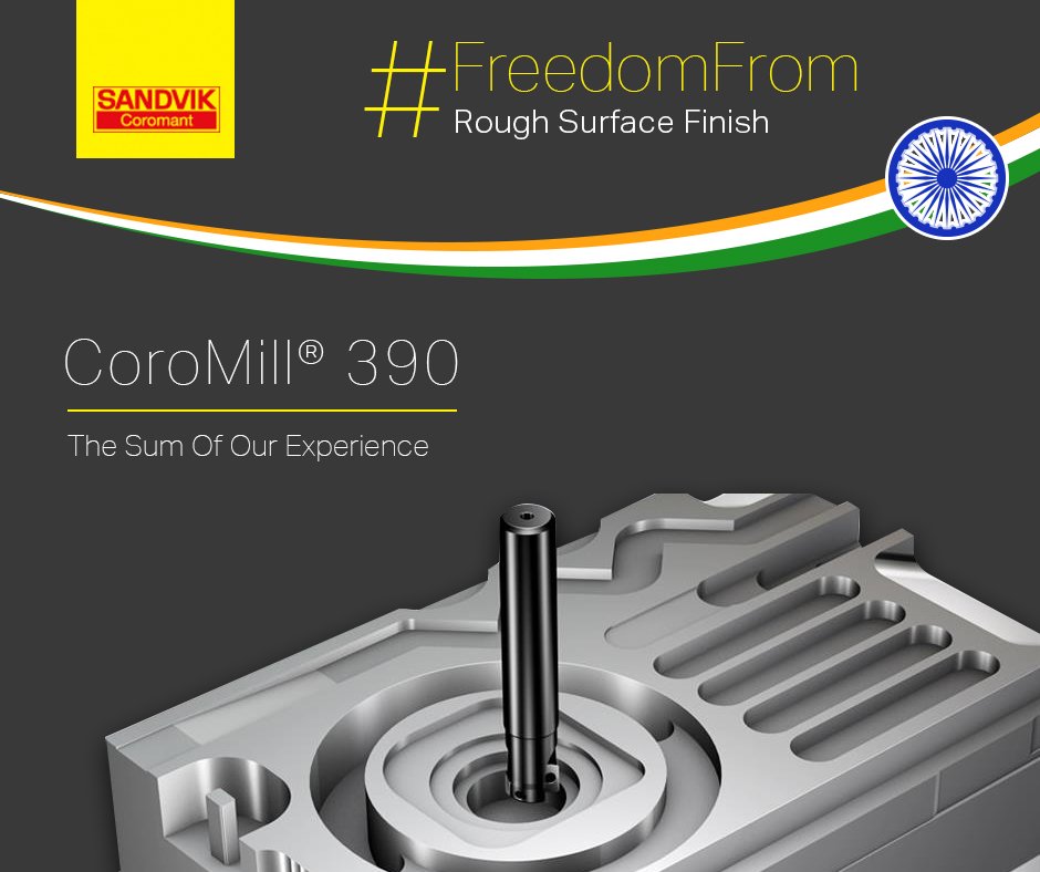 SandvikCoro_IN's tweet image. Achieve a true, 90 degree shoulder without compromising on quality or reliability. goo.gl/JN4pzx
#MadeForMilling #MillingTools