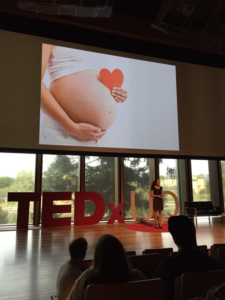GraceBranOT's tweet photo. It was great presenting at @TEDxUQ! Thanks for the opportunity to speak about my love of prenatal attachment :) @UQHealth https://t.co/afTjYMvolW