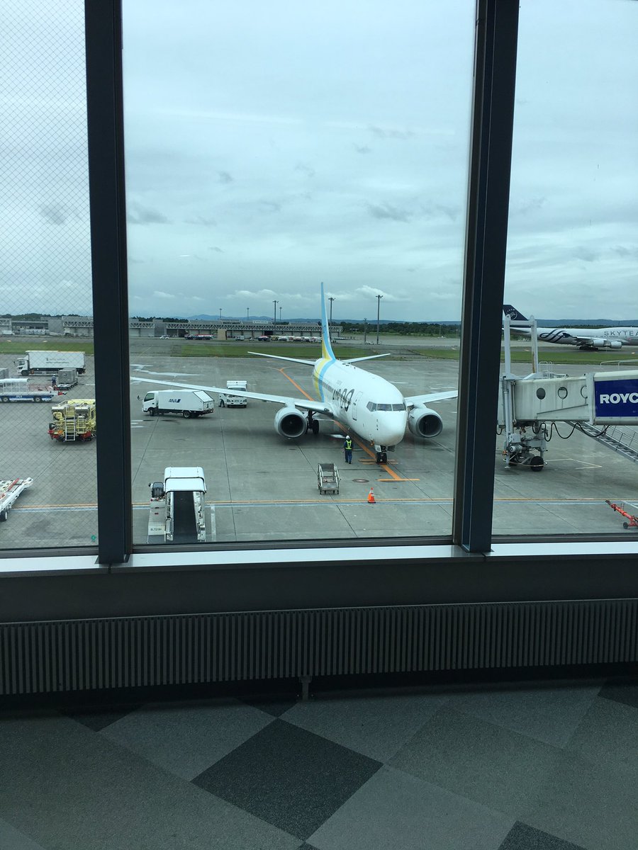 さかいツーリスト Hd Air Do 136便で新千歳空港 Cts から中部国際空港 Ngo まで1時間45分の空の旅 今日この便にアサインされた機材はボーイング737 700のja14anです Ana Nh46便 との共同運航便でair Doの機材 乗務員で運航です T Co