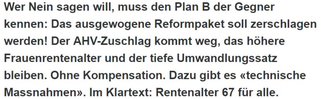 #AV2020 #PlanB #Abst17 
Sollte man sich beim Abwägen aller Vor- & Nachteile bewusst sein.
@RentenreformJa @JAzurAV2020