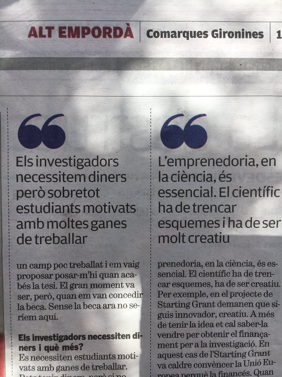 ireneferrer_91's tweet photo. Un 10 ! @silviaosu 👏🏽👏🏽👏🏽 #ungranexemplar #elpunt #química #computacional #enzims https://t.co/T7bD9ep5uk