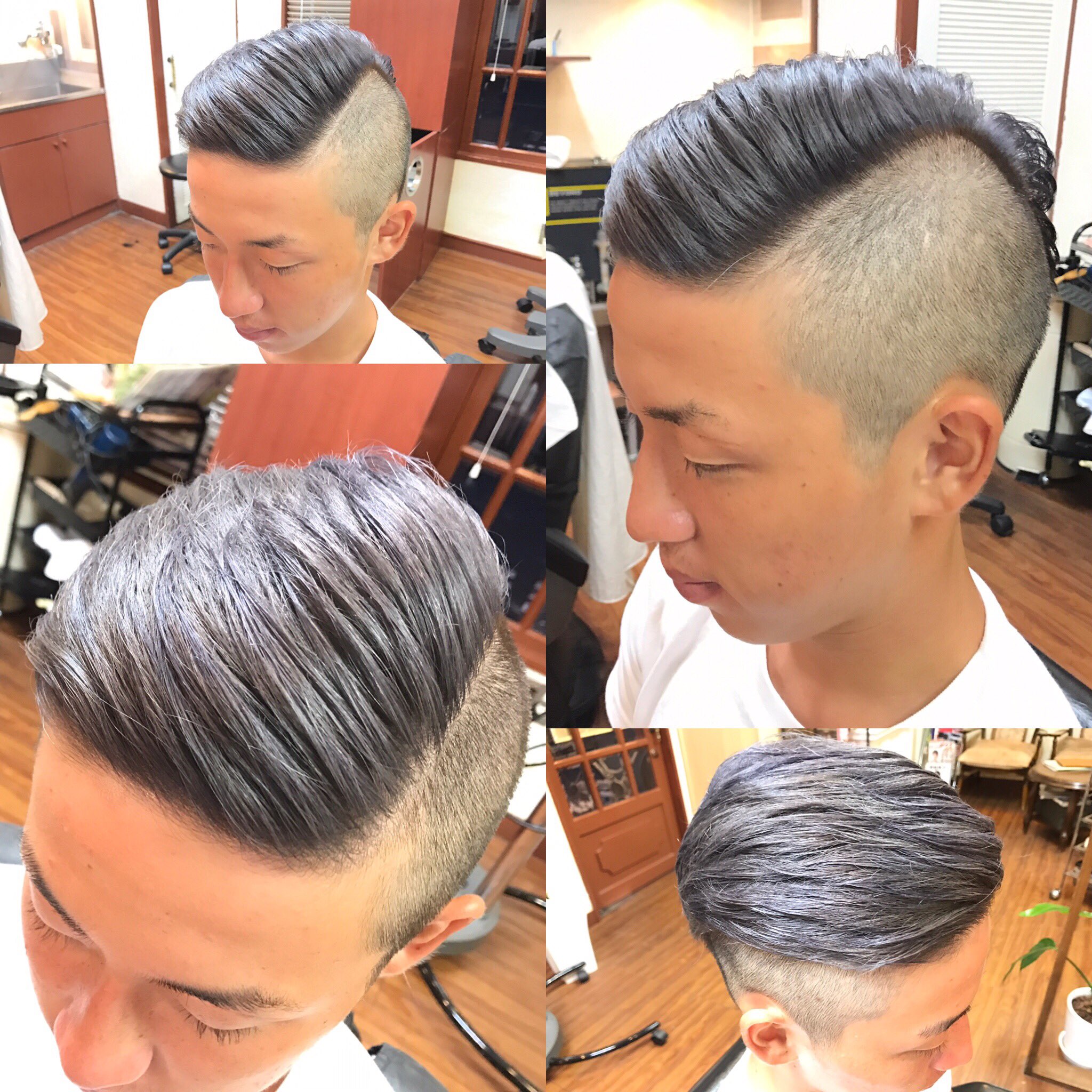 アンズグラッド Twitterissa 岸和田祭りまであと1ヶ月ちょい 泉州だんじり男子の気合いの入った 震災刈り シルバーアッシュ 加工なし だんじり 岸和田祭り 震災刈り シルバー