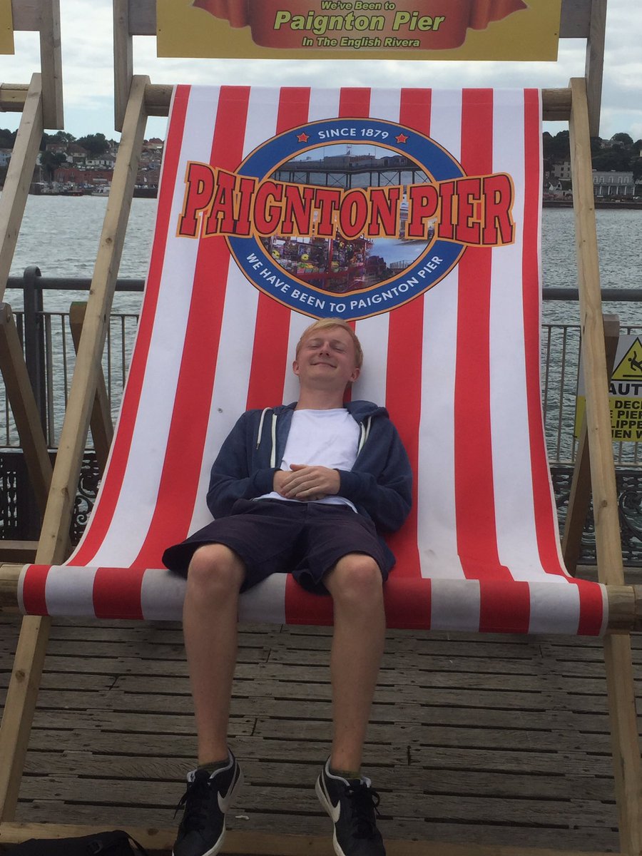 They were out of child sized deck chairs for <a href="/TomBurden97/">Tom Burden</a>