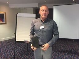 BforBBolton's tweet photo. Paul Heath @ethicalbusmntrg receives his new #bforb note pad @bfoorb https://t.co/fXNuiDNXLc