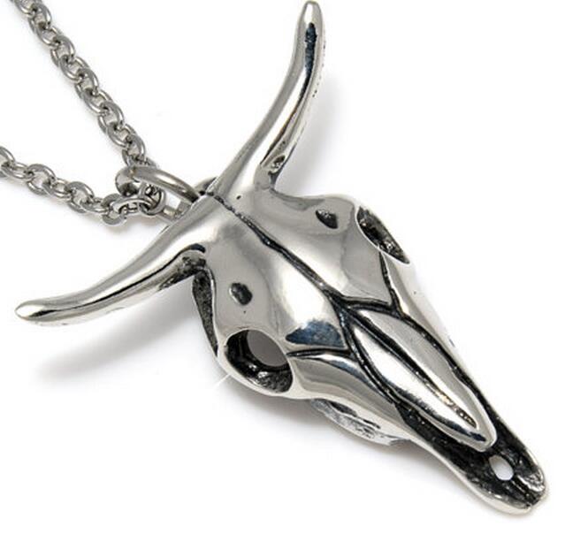 andysoar82's tweet image. Cow Skull Pendant Necklace, Metal Cattle Charm, Cowgirl Cowboy @LyleImitation Jewelry serve up as a leading Stainless Steel Factory in China