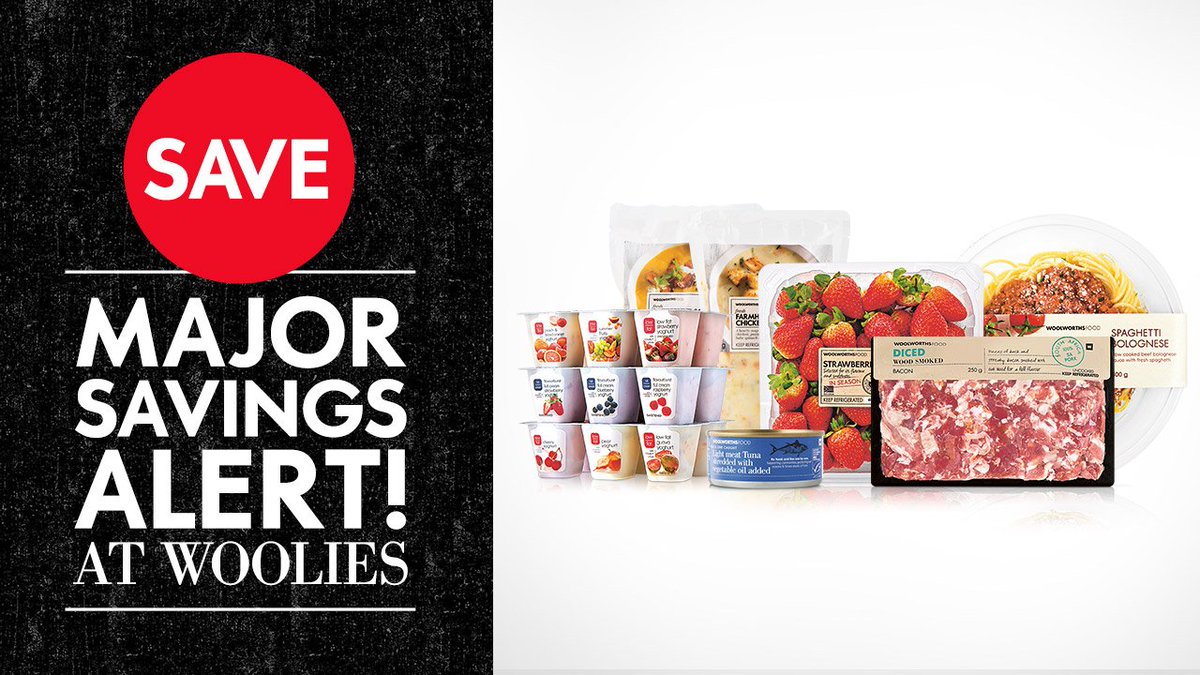 WOOLWORTHS_SA's tweet photo. Bacon, Berries or Bolognaise. Either way you SAVE: https://t.co/cTVFe4CX49 https://t.co/iLHoymeEVk
