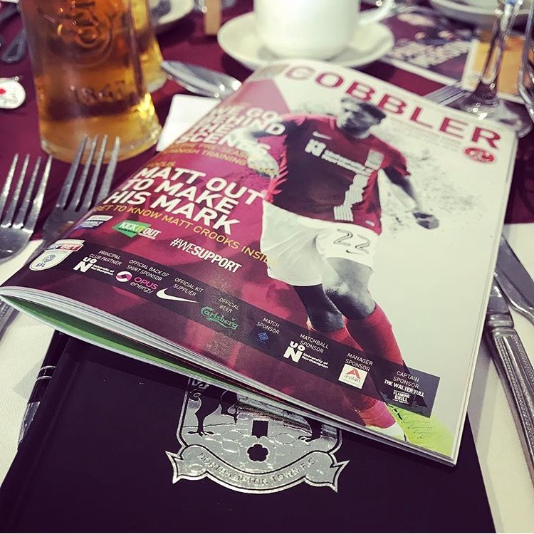 trappdgames's tweet photo. Team #trappd supporting our local team @ntfc as match day sponsors yesterday. #cobblers #escaperoom https://t.co/TnMJutP2rk #northampton https://t.co/TOCkhczfnv