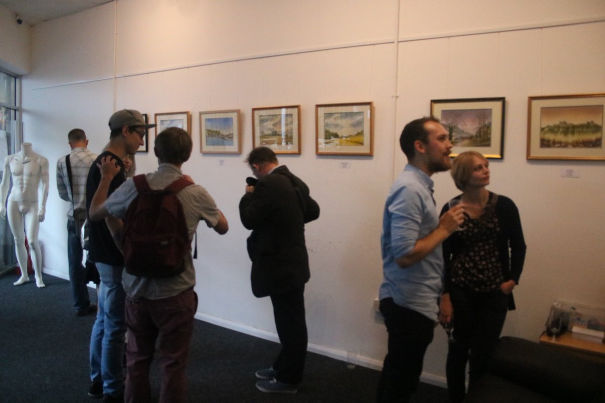 art31_gallery's tweet photo. John Bingham's Solo #Exhibition Private View @art31_gallery @DoverBigLocal 
#artwork #dover #kent #watercolour #kentlandscapes #artforsale https://t.co/bSHWB827XX