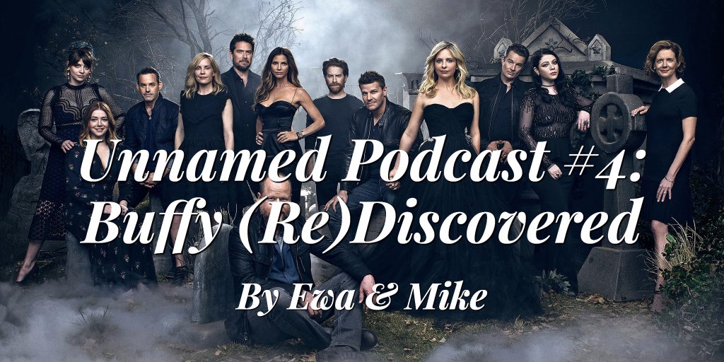 goodreadmag's tweet photo. 2017 marked the 20th Anniversary of #Buffy the Vampire Slayer. @TGATMAR and Ewa nerd out on some classic #BTVS questions. https://t.co/Vviu5uy3sL