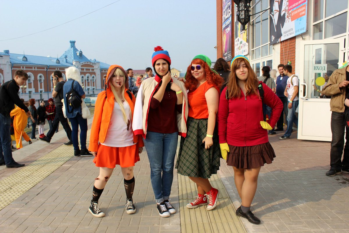 nebelushenka's tweet photo. В честь #SouthParkDay посвечу нашими леди💙 @miss_decadent @KallistoSanzubi @Banana_Pigeon https://t.co/e80CoyxAdI