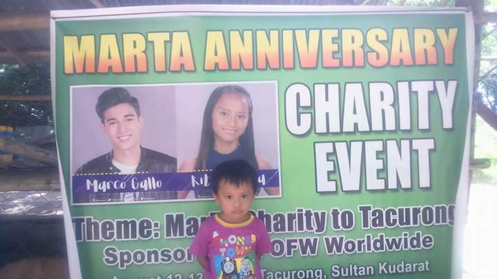 jecel_11's tweet photo. Wow thank you naging successful ang ating Charity event sa dalawang barangay  tacurong sultan kudarat MarTa Worldwide tnx admin @jenlucero5 https://t.co/KzfXzyz7gR