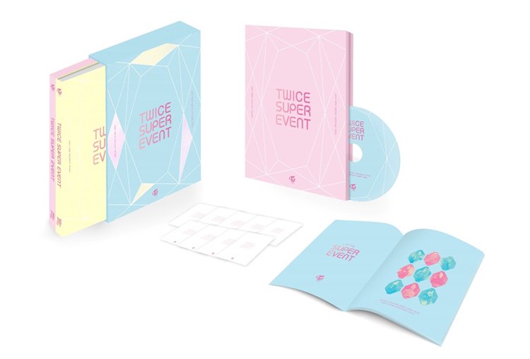 (Limited Edition) #TWICE - TWICE SUPER EVENT DVD (1 DISC + Photo Album 72p + 9 Photo Cards)
-1200.-
-ค่าส่ง 80/110

#ตลาดนัดทไวซ์
