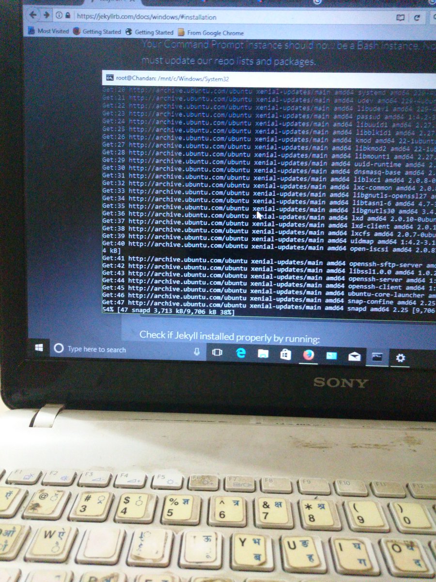 t4templates's tweet image. When you are a @Windows user but #OpenSource says you need to install @linuxfoundation 😄😄 enable #DeveloperMode and go🏃 #lifeofaMozillian