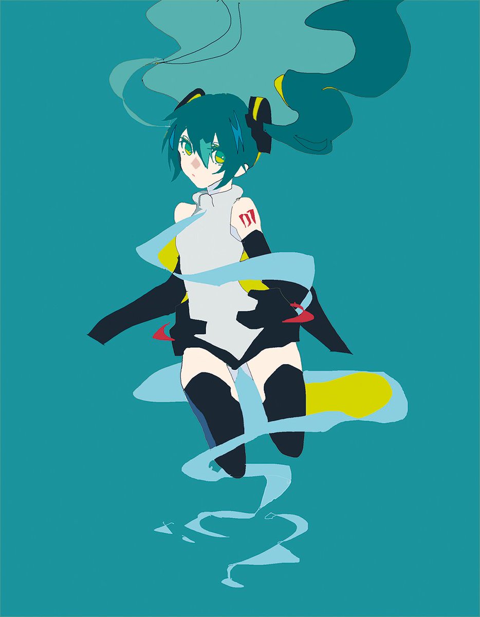 初音ミク 「すずむしです
よろしくお願いします 」|鈴虫のイラスト