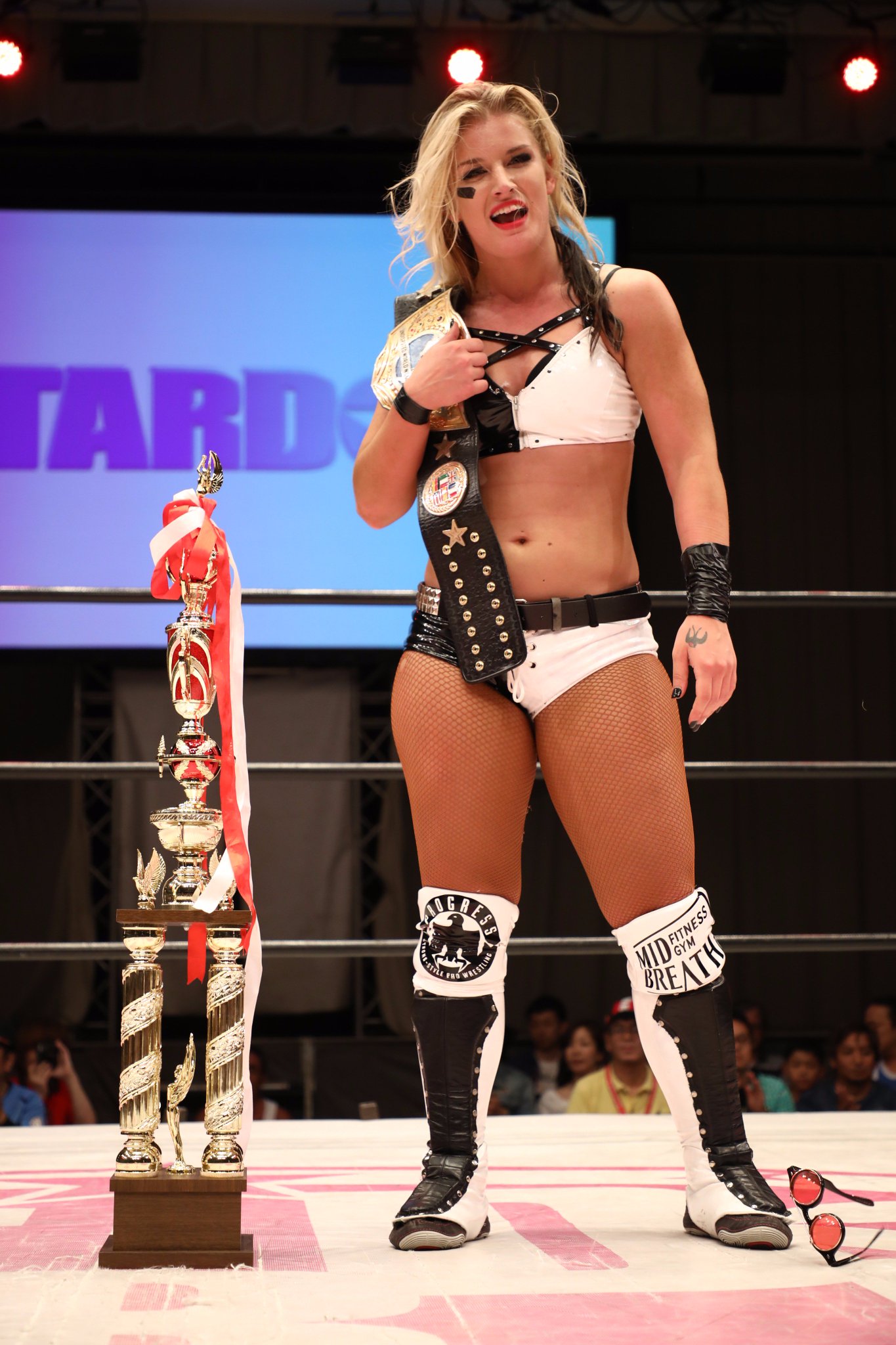 “August 13 Korakuen Hall
◆Toni Storm retained the SWA World Title o...