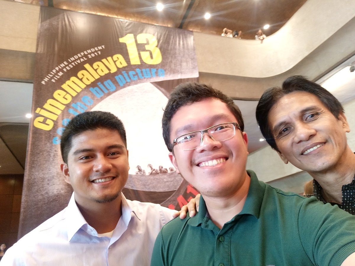 renzdvr's tweet photo. Nakauwi na silang dalawa sa CCP. #NakauwiNa #ShortsB #Cinemalaya13 https://t.co/TAJNuVJx45