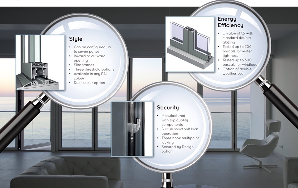 foldandslide's tweet photo. Special offers on all @ReynaersLimited CF68 bi folding doors until end of September. Just £450.00 + vat per panel in Grey or White https://t.co/RDYeAPXIDG