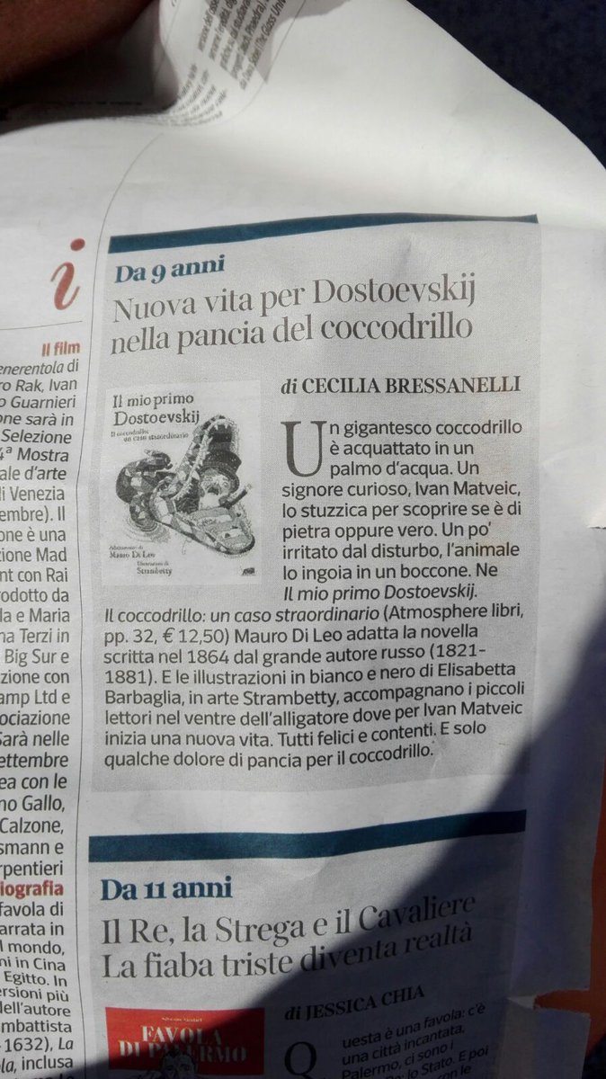 Il mio primo Dostoevskij @La_Lettura #bambini @LauraPagliara12 @GenitoriLettori @LibriMarmellata @ScaffaleBasso @Spulcialibri @Atlantidekids