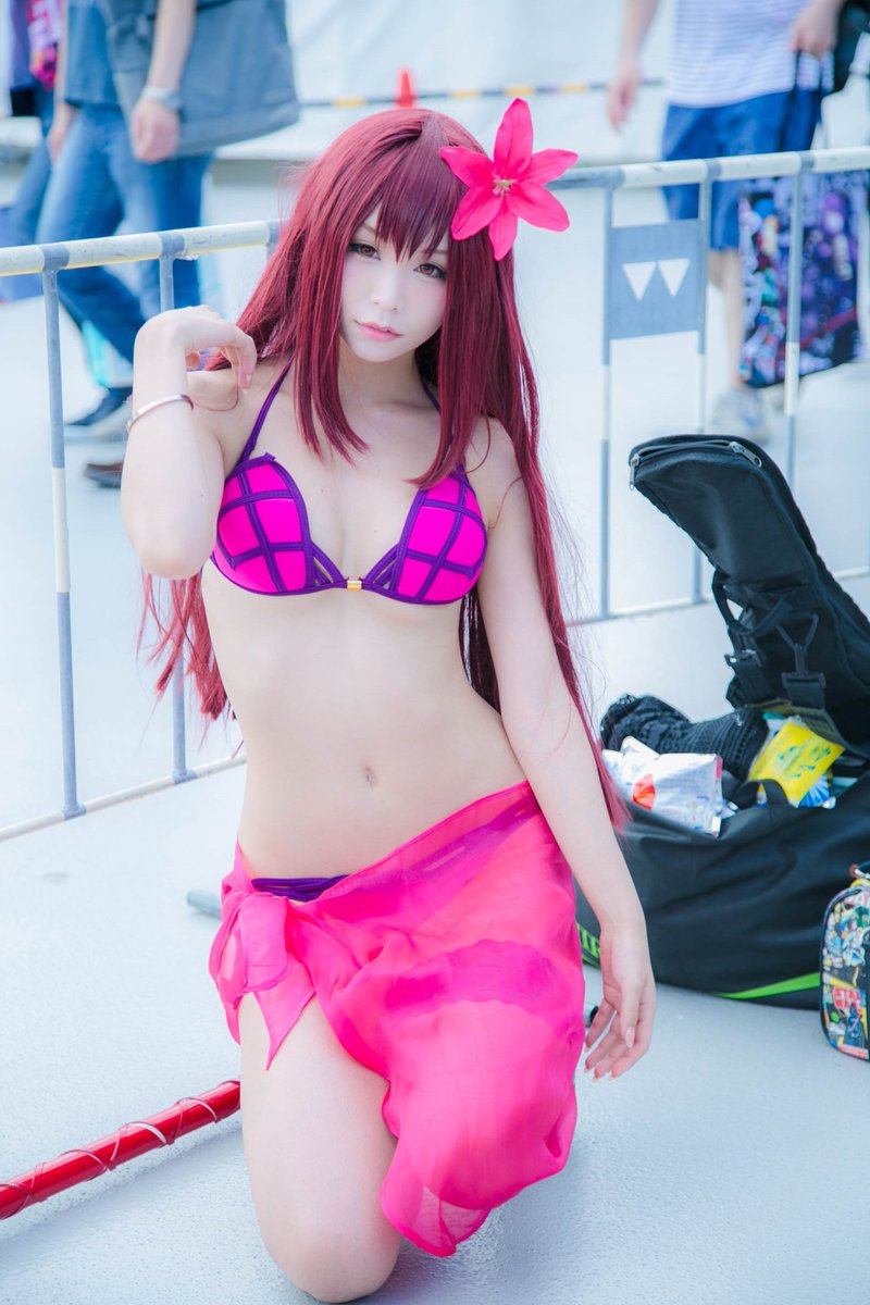 セクシーダイナマイツ ポロ子 コミックマーケット92 五木あきら Itsuki Akira Fatego スカサハ Fategrandorder Fatego スカサハ コミケ92 コスプレ