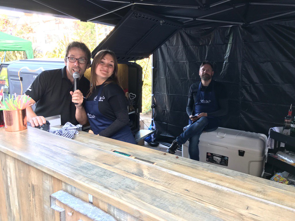 Look who's here <a href="/LythamFizzCo/">Lytham Fizz</a> <a href="/STEPFylde/">STEP Fylde</a> Food Festival SO it's not just Food 🍸😍😍😍