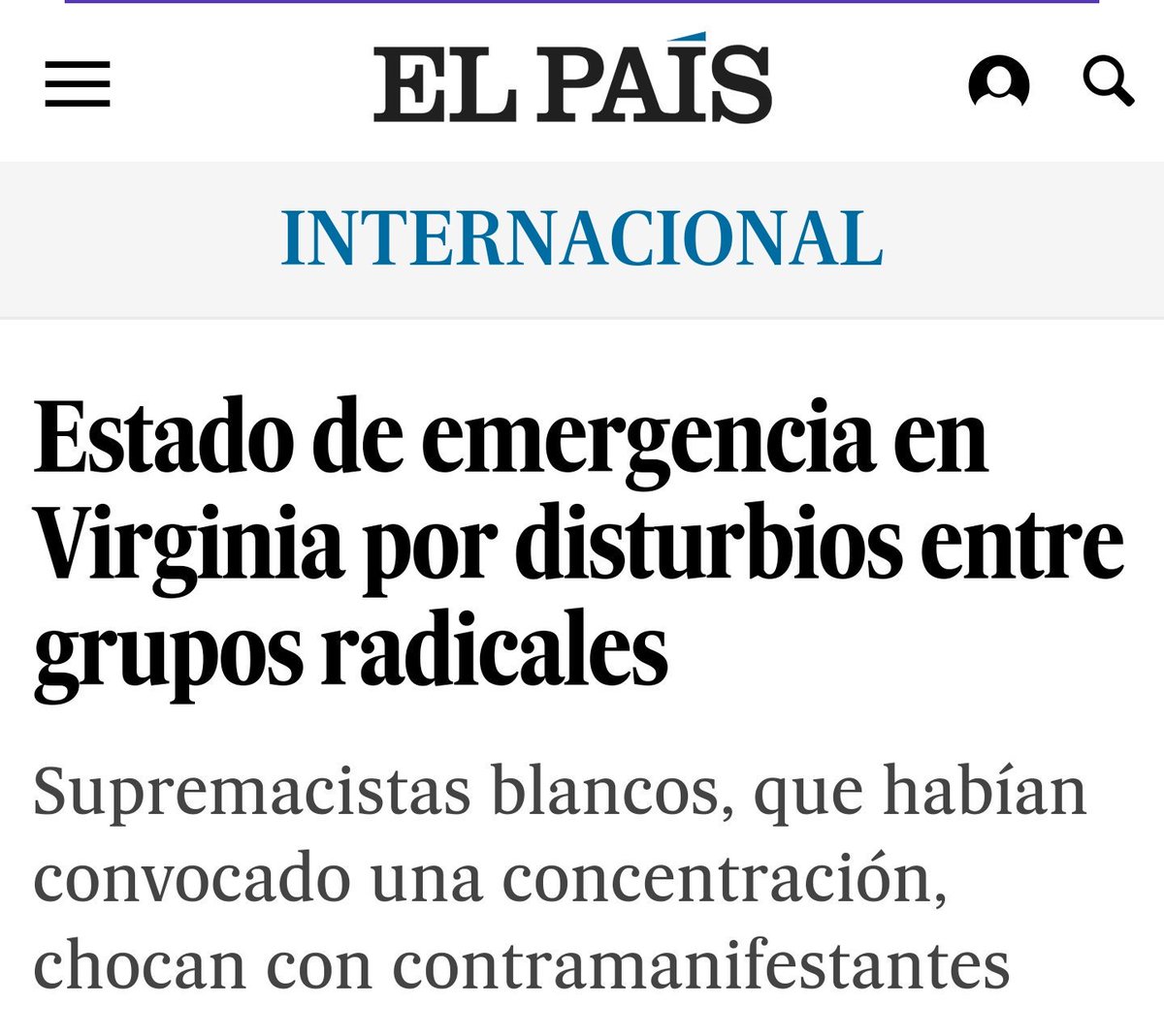 TecnoBotijo's tweet photo. Diccionario Neoperiodístico:
❎ Racista➡️✔️ Supremacista blanco.
❎ Antirracista➡️✔️ Radical.

@el_pais en deriva total. #Charlottesville https://t.co/dNNh0YbdbI