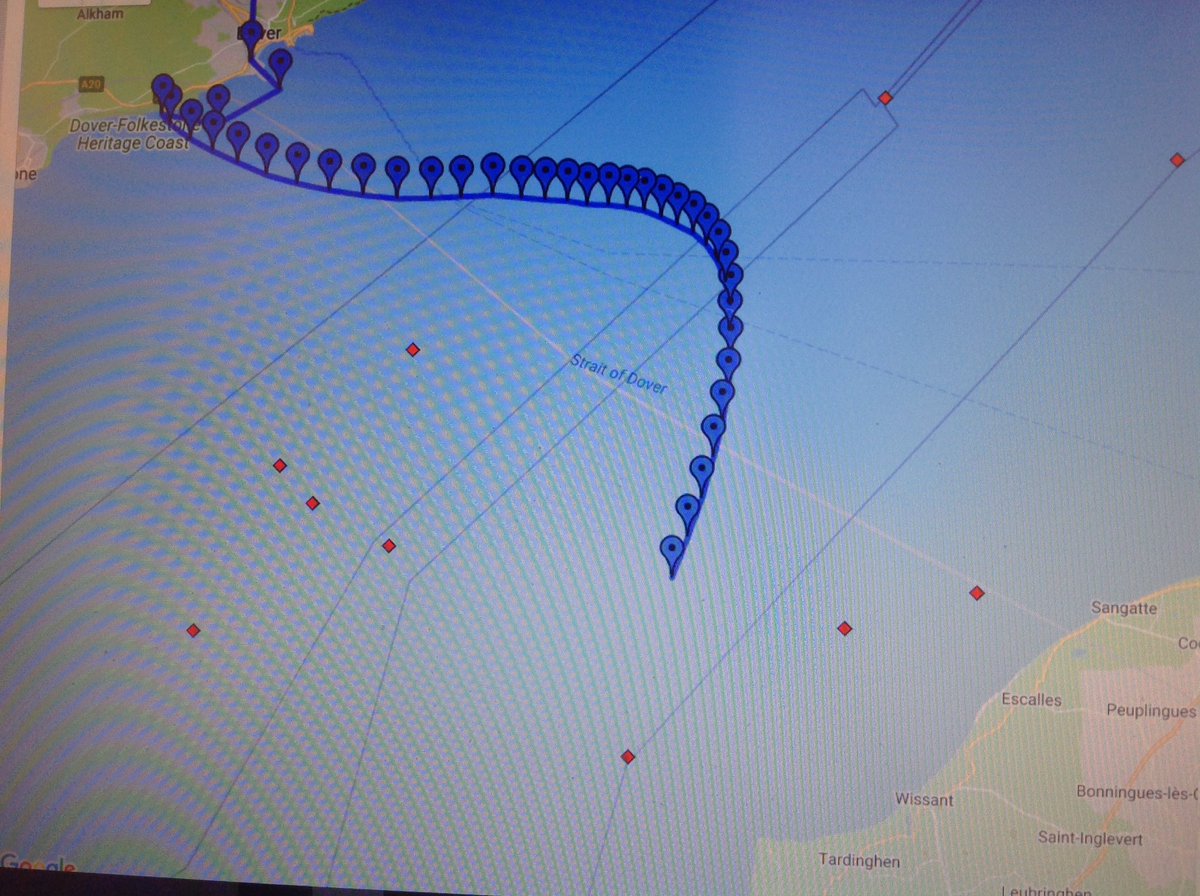 Latest track. Encountered a few jelly fish and dolphins.<a href="/ComdtAC/">Commandant RAF Air Cadets</a> <a href="/RAFBF/">RAF Benevolent Fund</a> @bfbs <a href="/aircadets/">RAF Air Cadets</a> <a href="/RAFGender/">RAF Gender</a>.  #whatwedo