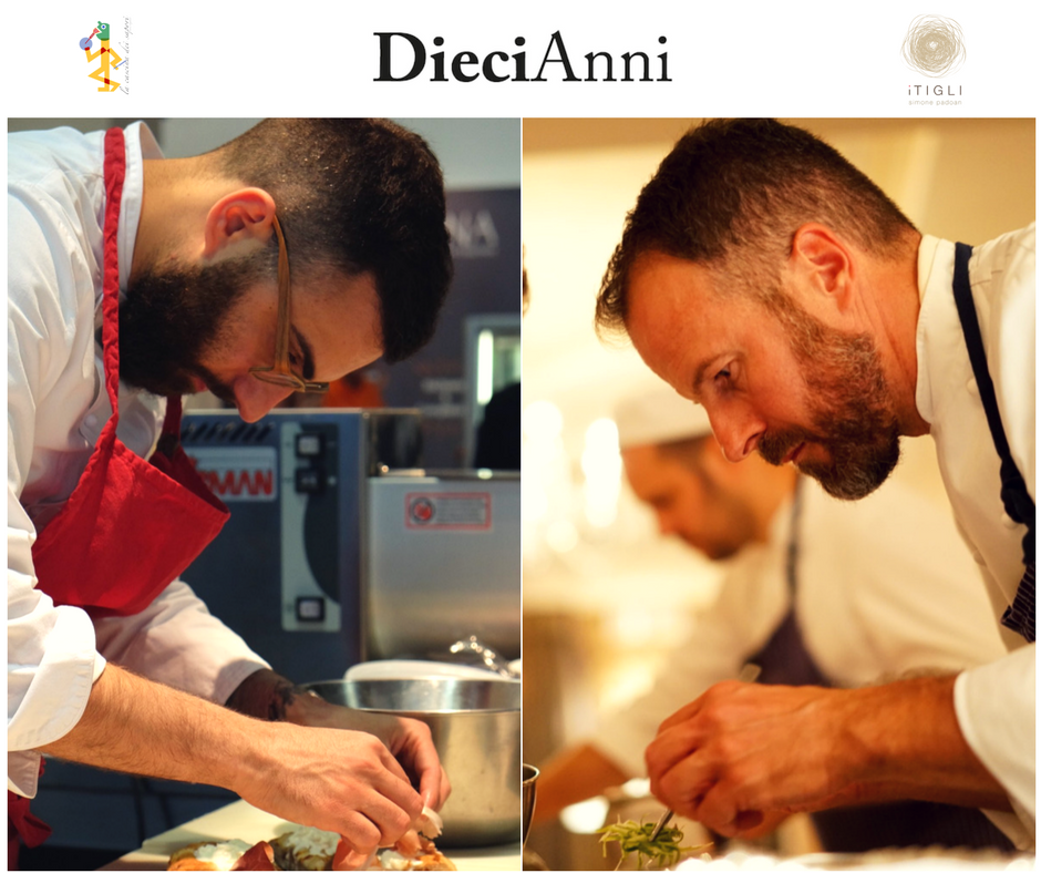 I festeggiamenti per i #10Anni continuano! Il 13 settembre arriva una serata a 4 mani con #SimonePadoan della #pizzeria #ITigli!
