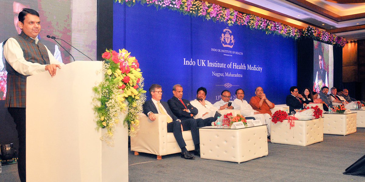 CMOMaharashtra's tweet photo. GoM is thankful to PM @narendramodi ji for this gift to Maharashtra.Medicity has employment capacity of over2lakh on completn all 3phases:CM https://t.co/oSQycELSJP