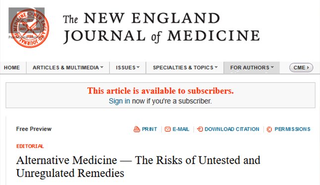 psychonomicj's tweet photo. Alternative Medicine: Response to the New England Journal of Medicine
https://t.co/fcXlI48Atp
#alternativemedicine https://t.co/2hZuW7p9Cc