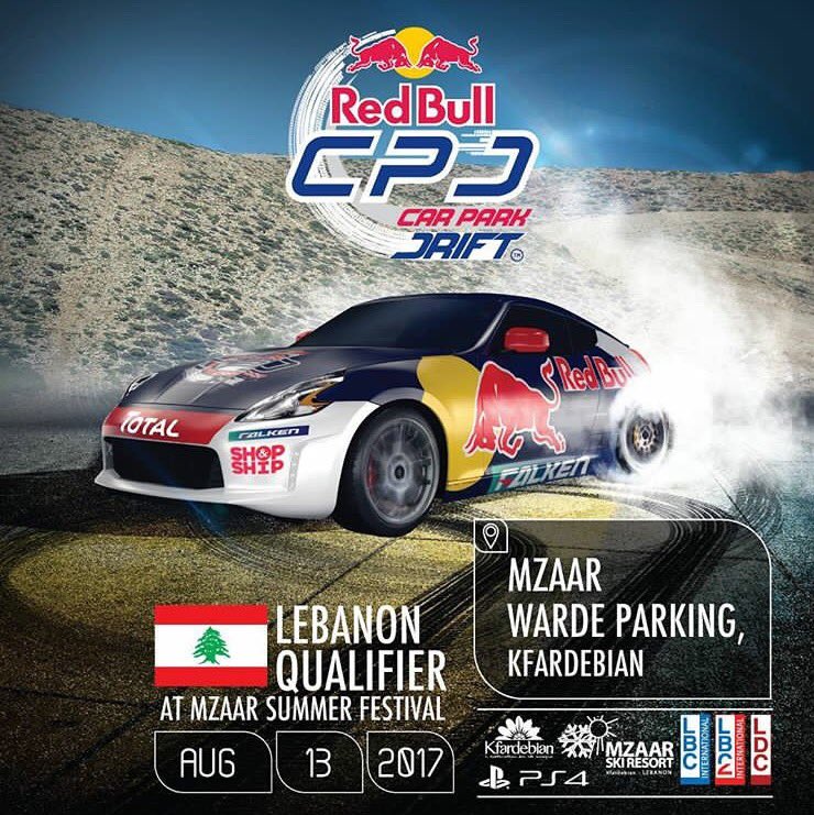 Patrickkaram's tweet photo. Getting ready for the #cpdrift with @redbullleb & @PlayStation_ME https://t.co/GKpuvSDyPH