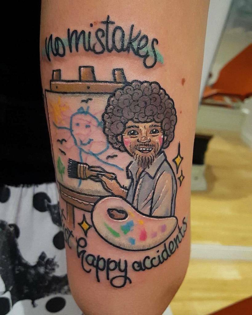 No Mistakes, Only Happy Accidents by @pastelxghoul in Montreal, Quebec. #nomistakes #onlyhappyaccidents #painter #… ift.tt/2w2g7EY