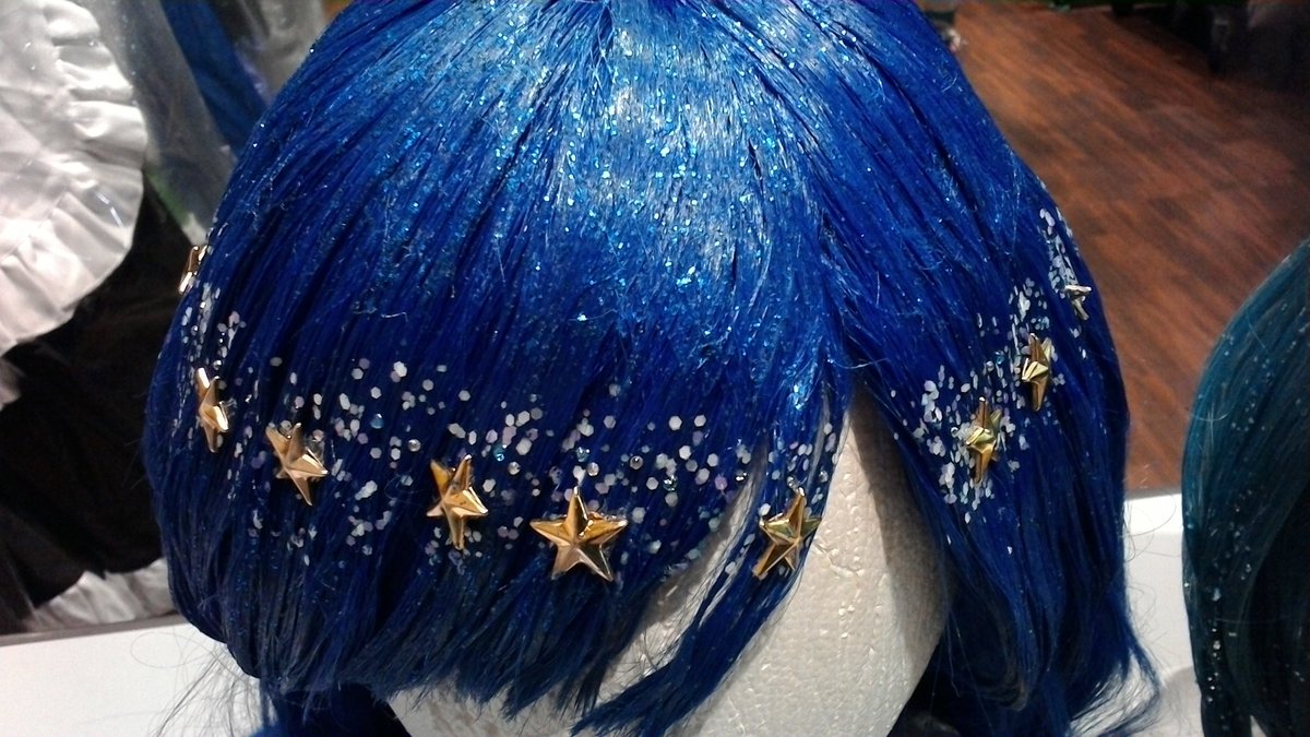 宝石の国より、ラピスラズリとフォスフォフィライトのウィッグが入荷