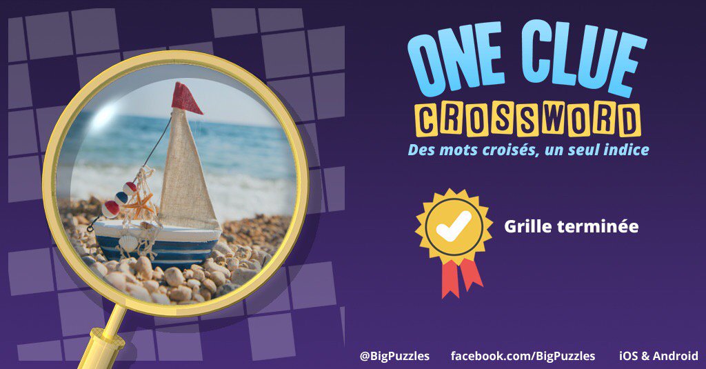 J'ai terminé une grille de mots croisés dans One Clue Crossword.
onecluecrossword.com #OneClueCrossword