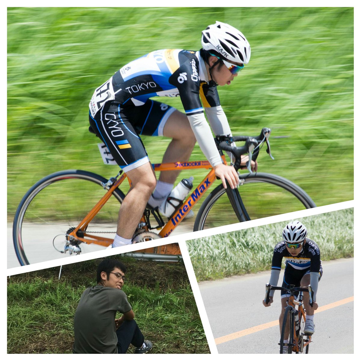 大学 自転車