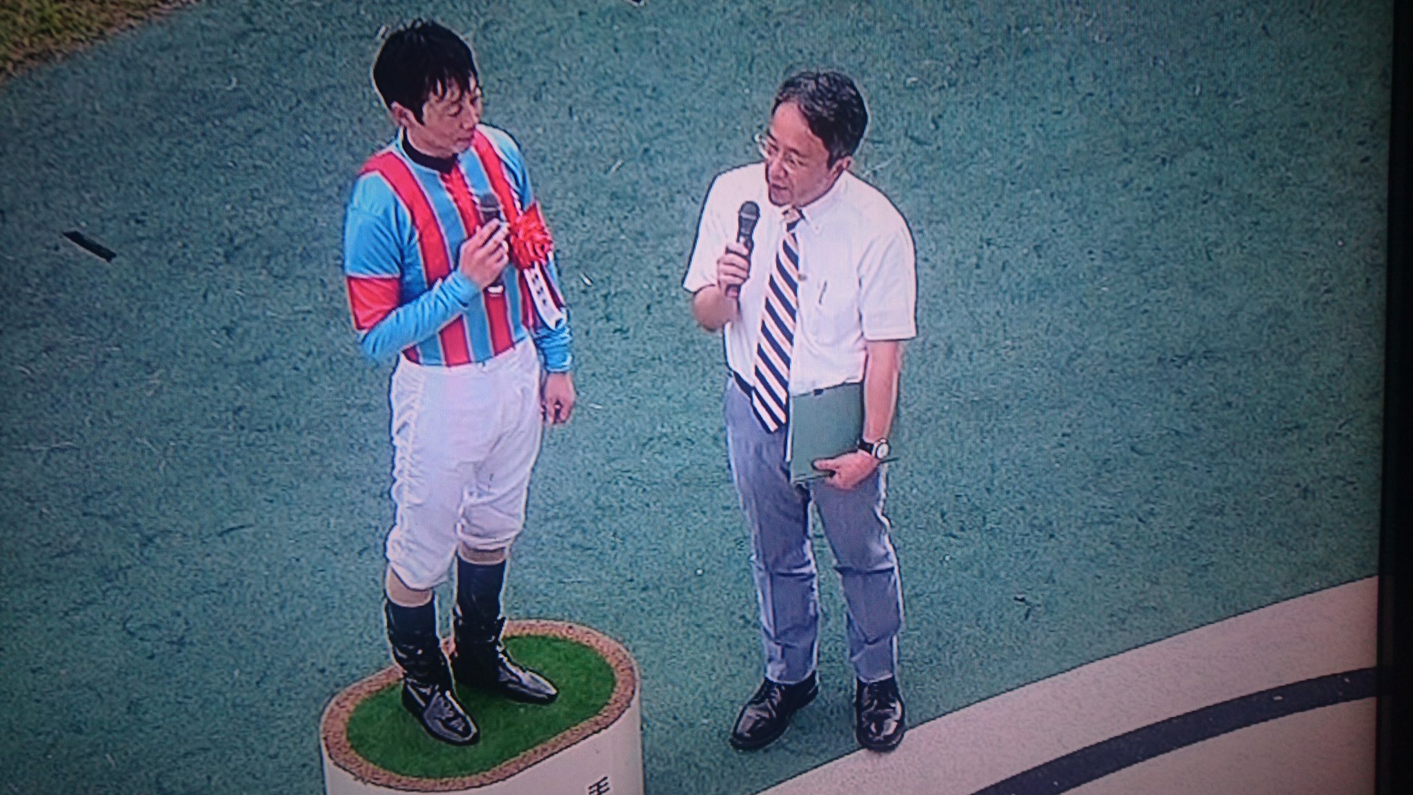夏の小倉競馬開幕 昨日１年ぶりくらいに勝利した三浦皇成騎手だが 木和田篤アナウンサーが表舞台に出たのは １年半とか２年ぶりくらいだろうか しかし今日一番嬉しいシーンでしたね ラジオnikkei 木和田篤アナウンサー 日経ラジオ社 Keiba Radio