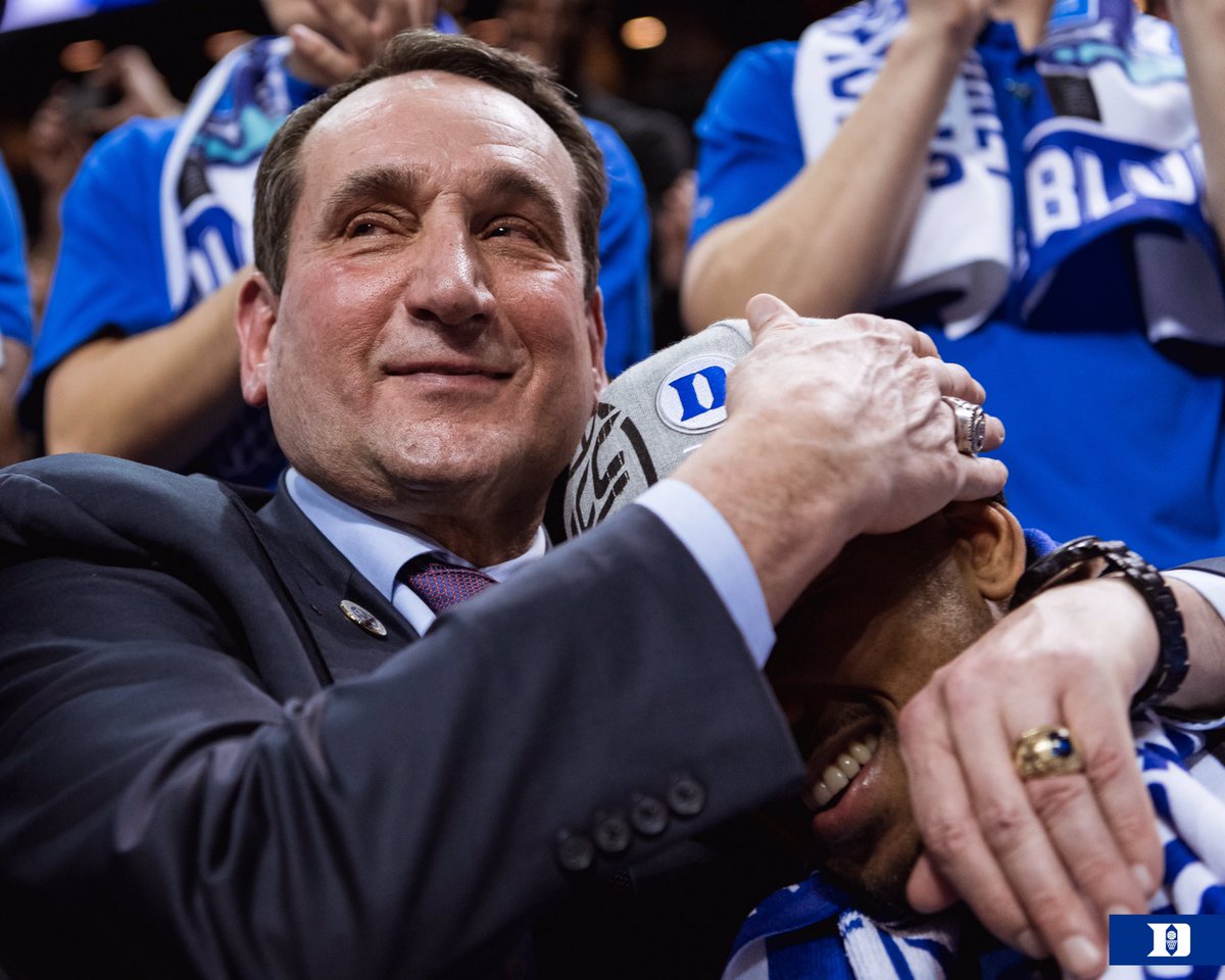 DukeMBB's tweet photo. Dr. Bolognesi: "The surgery went very smoothly. Coach is in good spirits. We hope to get him walking as early as this afternoon." 🔵😈🐐 https://t.co/bQ98XmcrJv