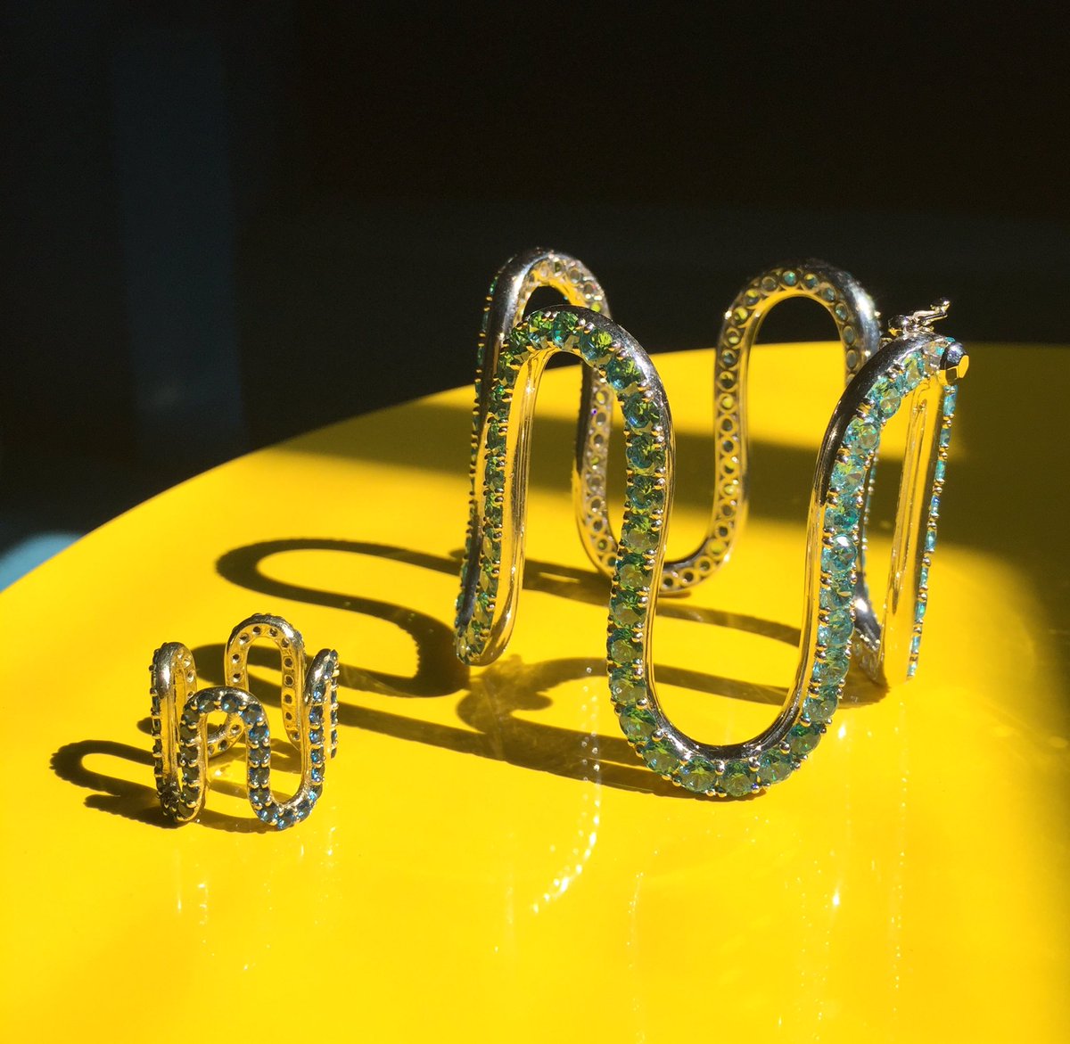 sabinegettyltd's tweet photo. Our exclusive Memphis light blue topaz collection is available this month at @coletteparis for Les Vacances De Lucien ⚡️#inspo #fashion #art https://t.co/7cpv024XfD