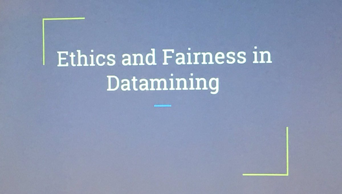 BPDMProgram's tweet photo. Coming up next, panel on Ethics and Fairness in Datamining.
Follow us on FB, for a livestream: https://t.co/nxGjGnvEAy https://t.co/tY7UiU6h0m