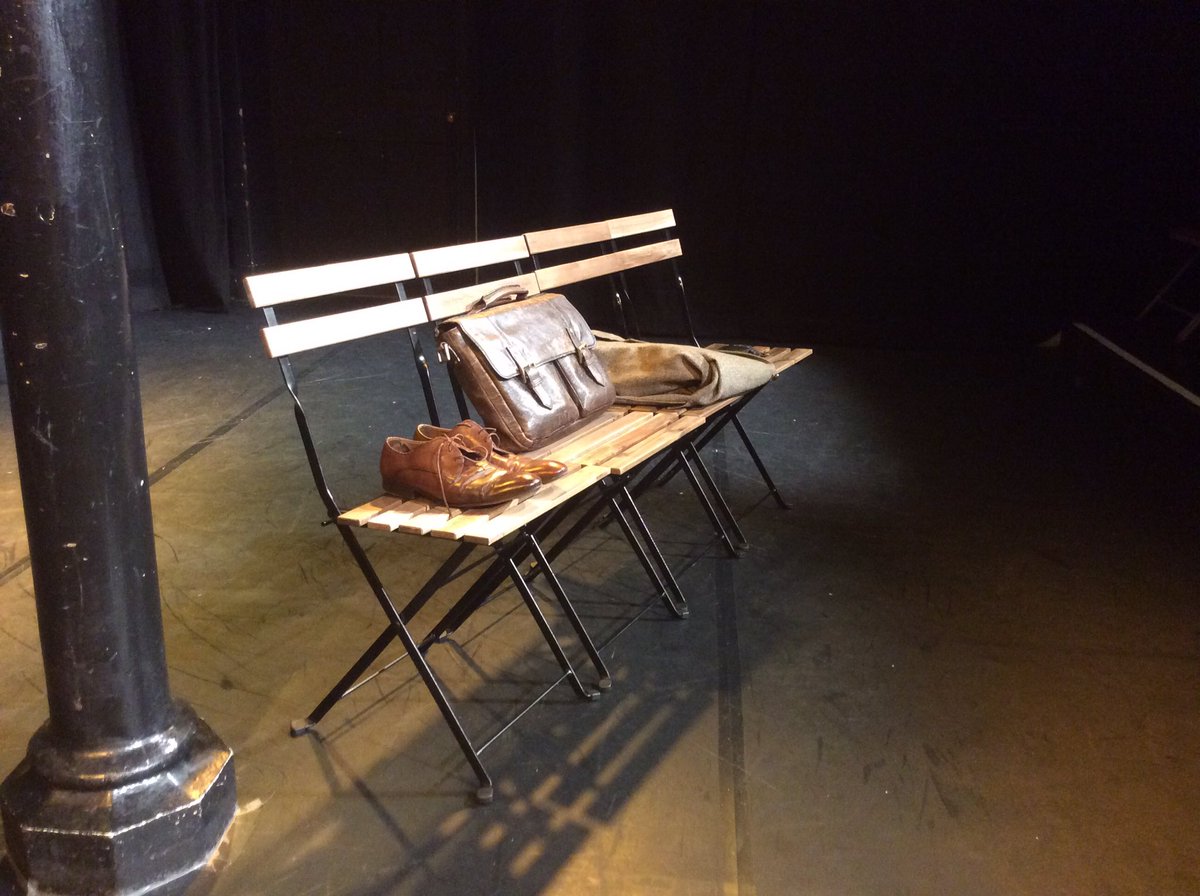 EmptyShoes2017's tweet photo. We're set and ready for world premiere of Empty Shoes tomorrow. St Augustines is an ideal space for this intimate piece. @ParadiseGreenUK https://t.co/4ULFHXVLom