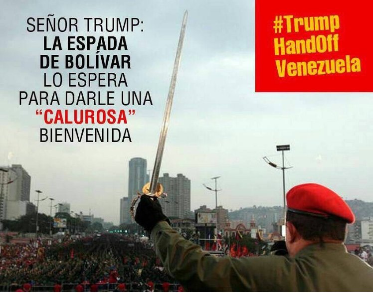 alfredovelozl's tweet photo. Todo aquel venezolano que apoye una intervención extranjera, se le debe quitar la nacionalidad. #TrumpVenezuelaEsDignidad #GoHomeDonaldTrump https://t.co/H2BtgxThcb