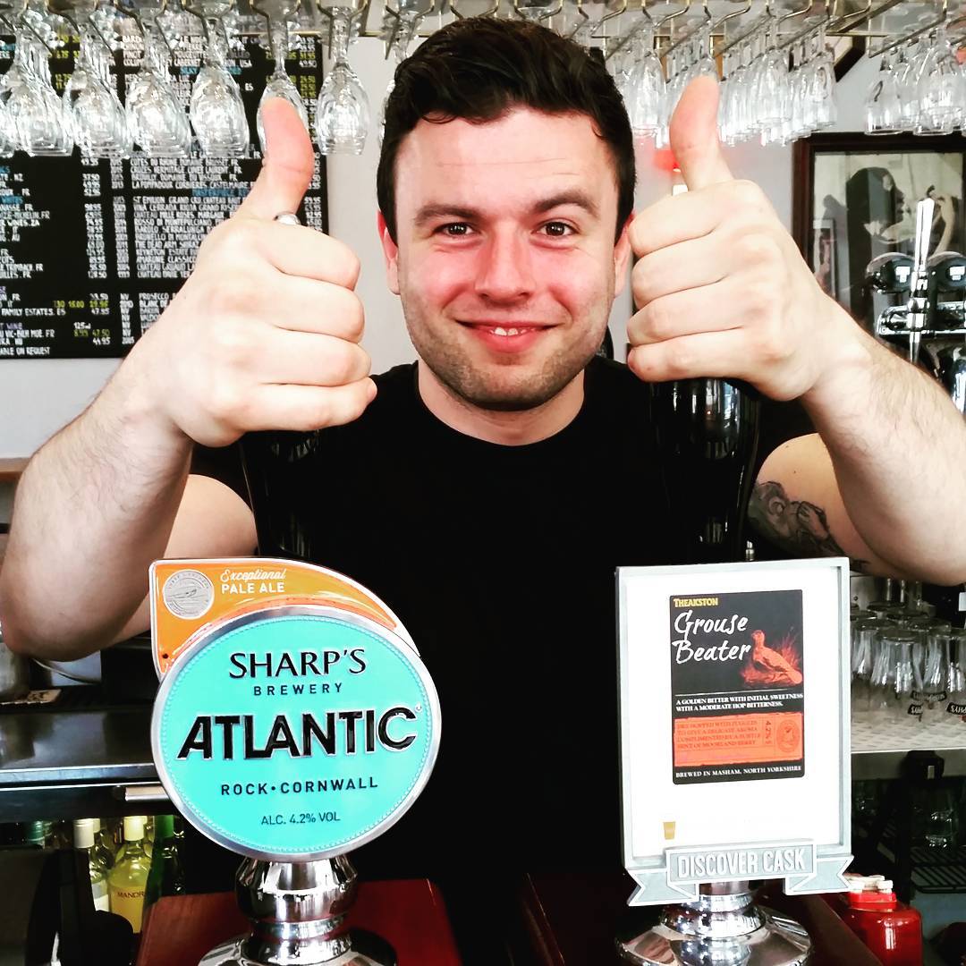 portmanpub's tweet photo. Feeling hoppy? Come try our new guest ales - Sharp's Atlantic &amp; Grouse Beater  #marblearch #marylebone #oxfordstreet #gastropub  #guestale https://t.co/2JLdGiCY3l
