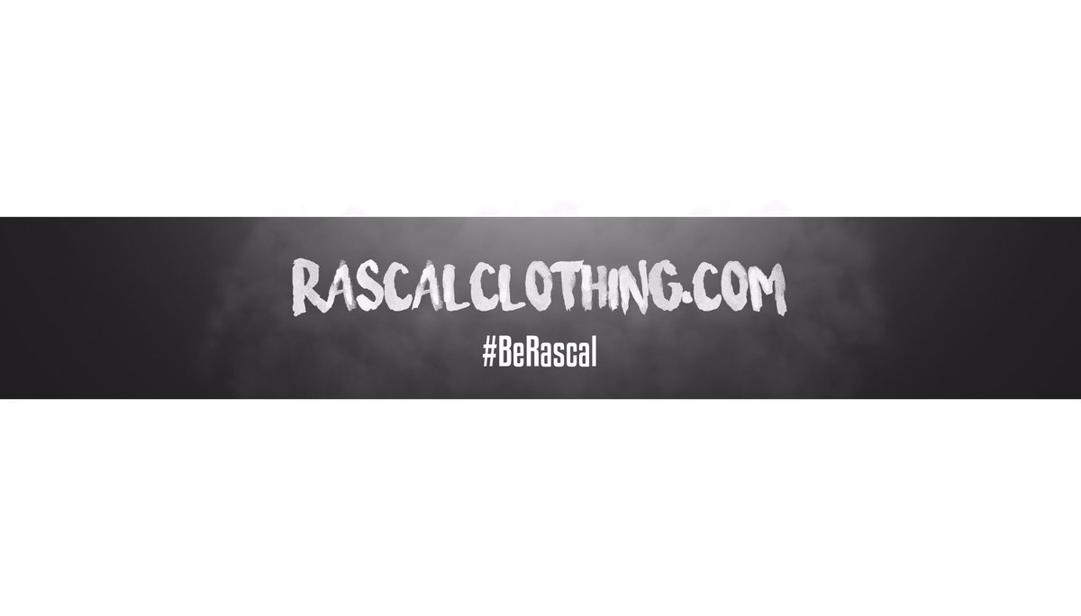 eyecvisionn's tweet photo. Simple YouTube banner for @TheF2 channel. Check out @Rascal_Clothing. https://t.co/YV7O8rI4Jh