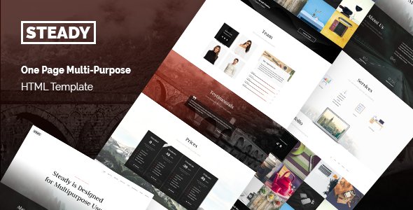createfreeweb's tweet photo. Steady - One Page Multi-Purpose HTML Template (Creative) https://t.co/m7tycuf1t3 https://t.co/WG68wM1BEN