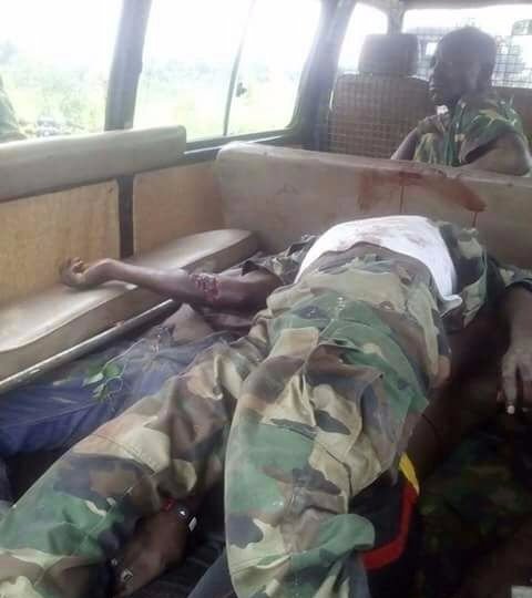 The dreaded terrorist group, Boko Haram attacked a military Barracks in Niger State and left in their trail scores of dead soldiers after the attack.