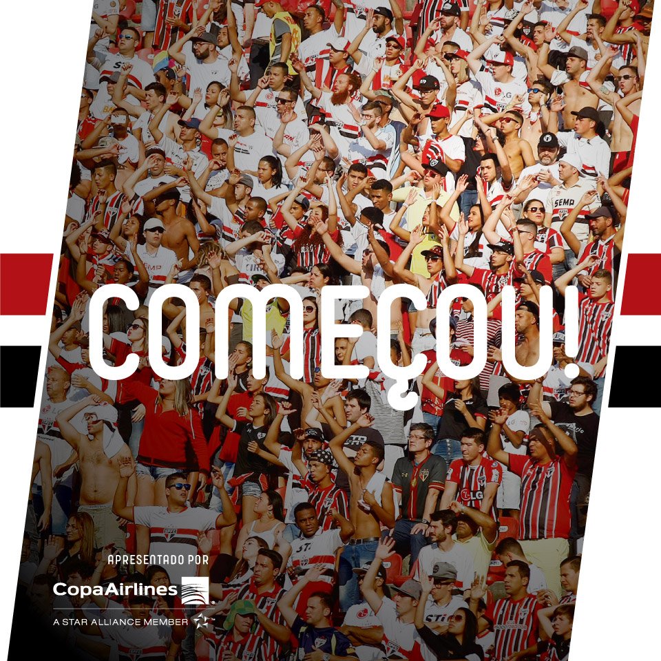 SaoPauloFC's tweet photo. Bola rolando no #Morumbi para @SaoPauloFC x @Cruzeiro pelo Brasileirão #VamosSãoPaulo! https://t.co/IgjyCVX6lR