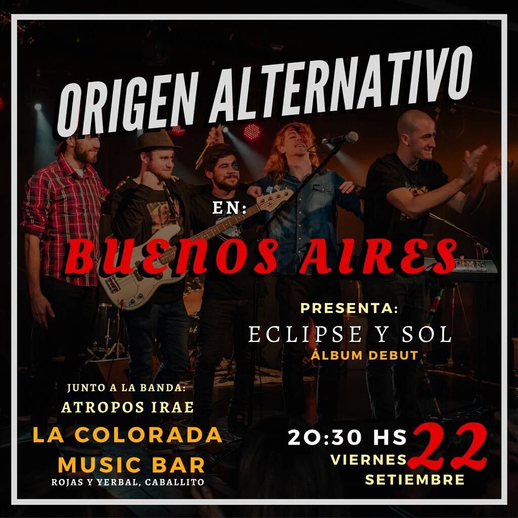difuzzine's tweet photo. #SeViene
@OrigenAlt va a estar presentando su disco 'Eclipse y Sol' en Bs As el 22/9!! https://t.co/h4d68gweXR