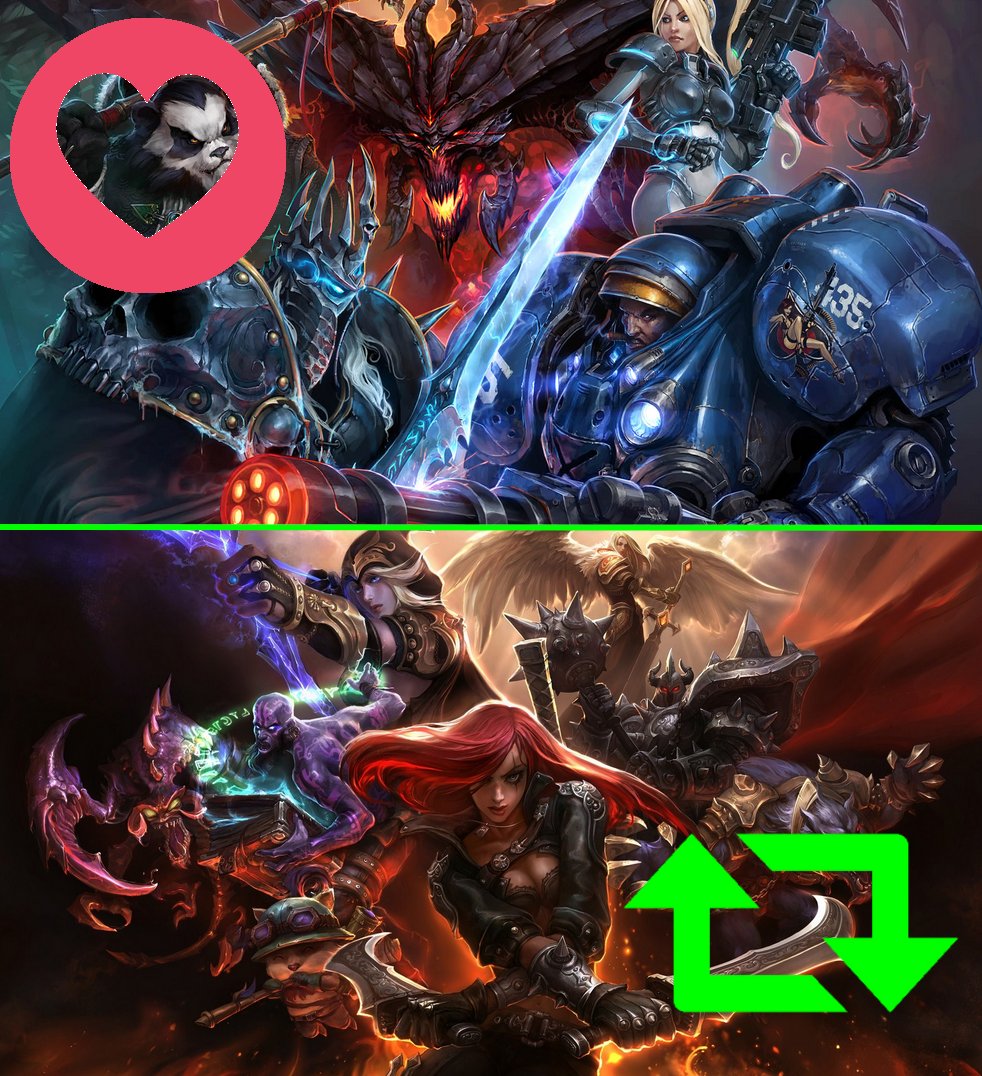 InControl_G's tweet photo. 3éme #RTorLike ! #heroesofthestorm ou #LeagueOfLegends ? Faites vos jeux :D #gamers #LoL #HoTS https://t.co/u0tYf017xx