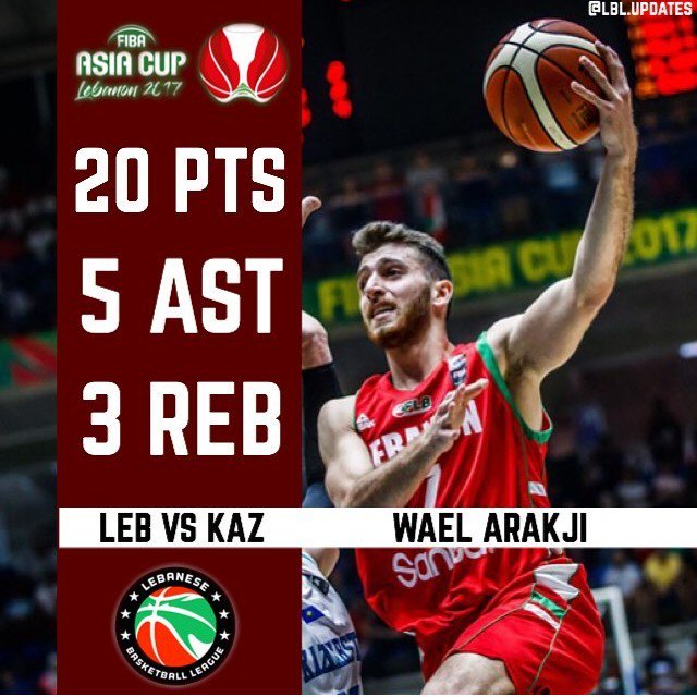 flyhigh_me's tweet photo. The king #waelarakji ♥♥♥ we r so proud of u #FibaAsiaCup2017 #Lebanon #lebanonteam https://t.co/5Ncn5S84ex